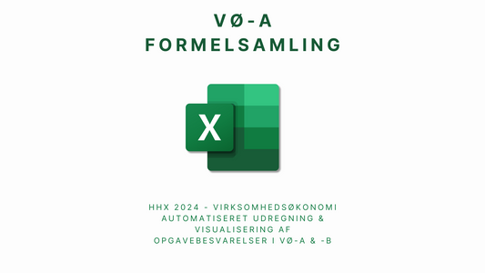 Virksomhedsøkonomi A-Niveau - Lommeregneren (Formelsamling)